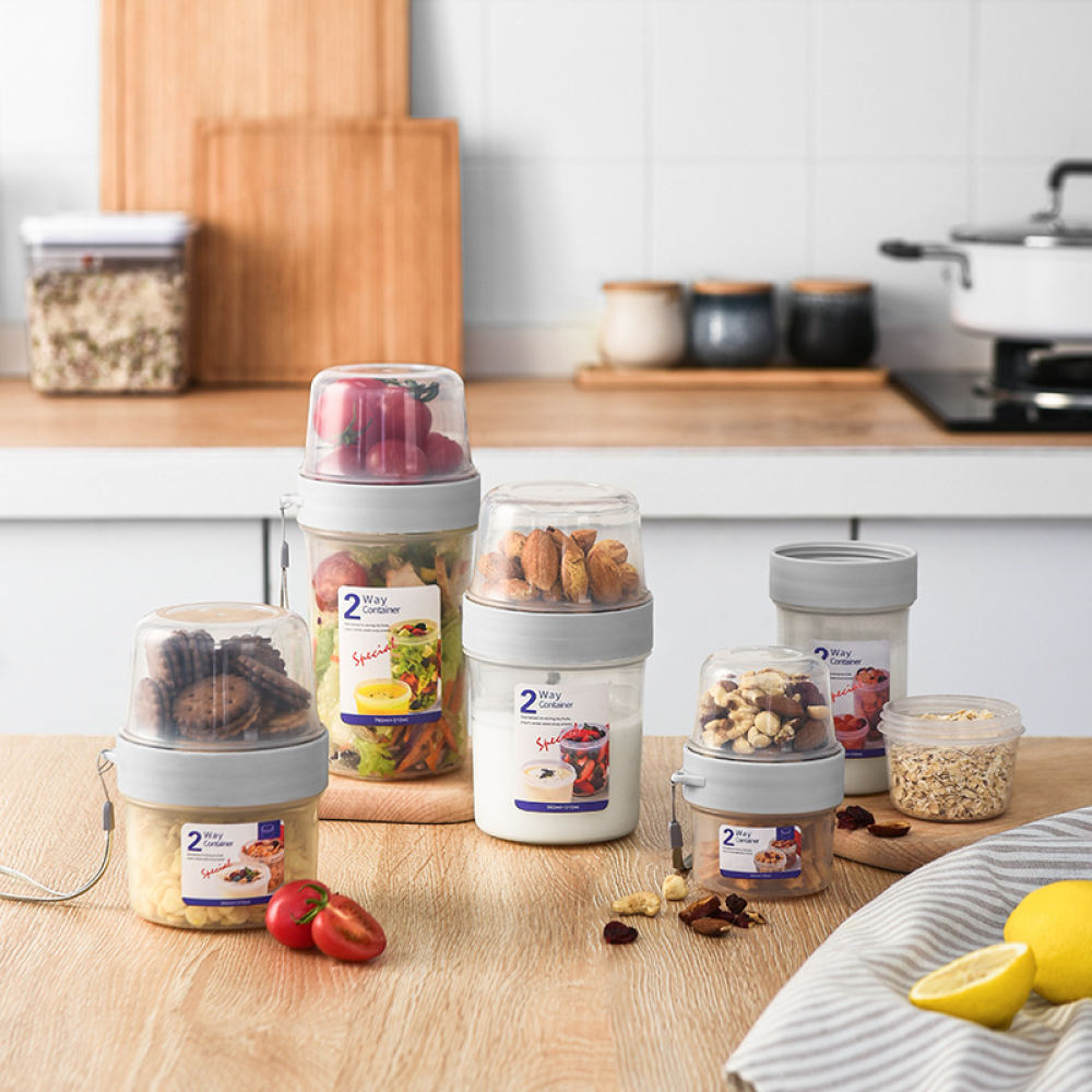 Boîte hermétique à double comp - Baby Food Jars With Lids avis et prix