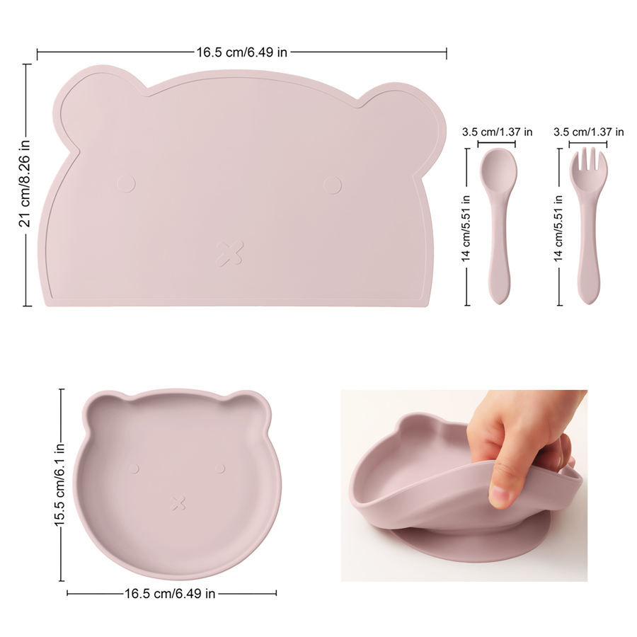Vaisselle en Silicone sans BPA - Baby Food Menu avis et prix